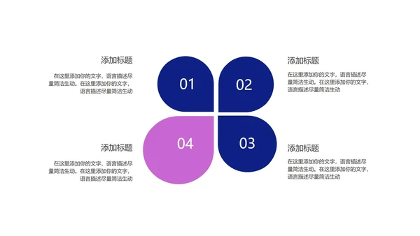 商务渐变流体总结汇报PPT模板