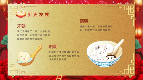 喜庆欢度正月十五元宵节PPT课件