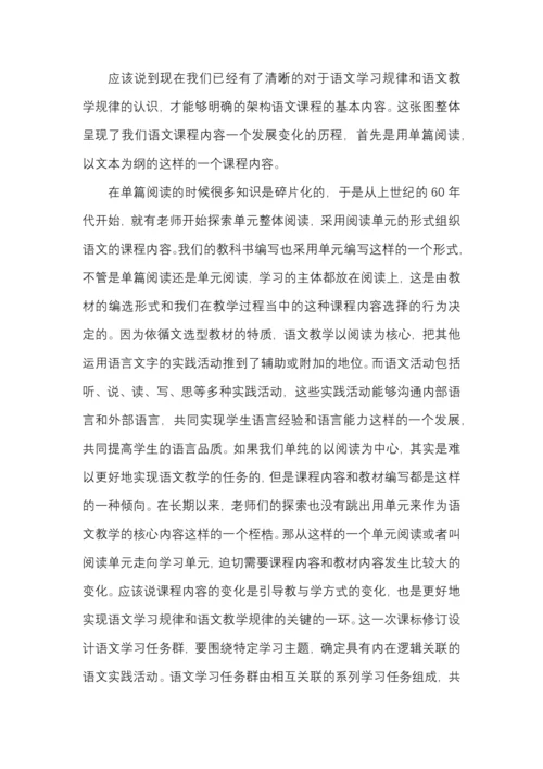 原版2022语文新课标解读(专家详细版)-(1).docx