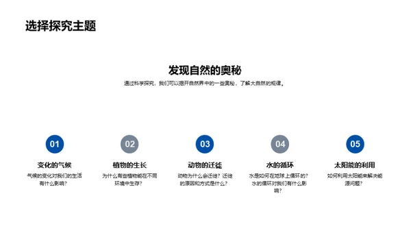 科学探究：揭秘自然