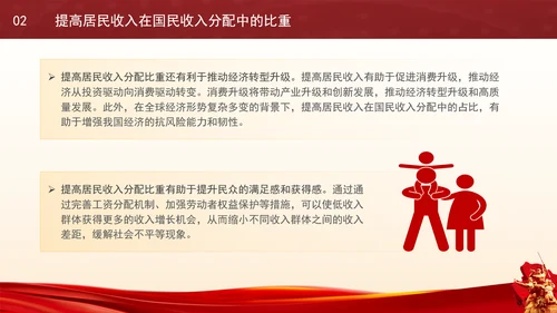 二十届三中全会经济关键词解读完善收入分配制度党课PPT