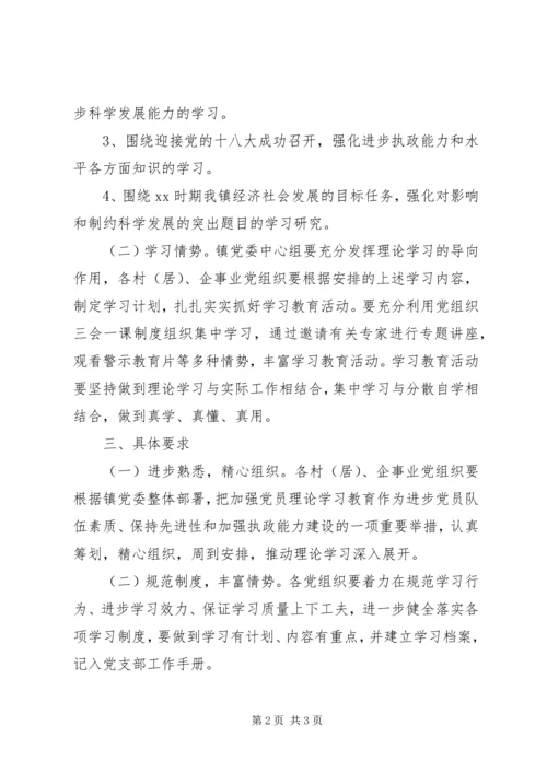 意见参考范文：乡镇党员干部理论学习指导意见.docx