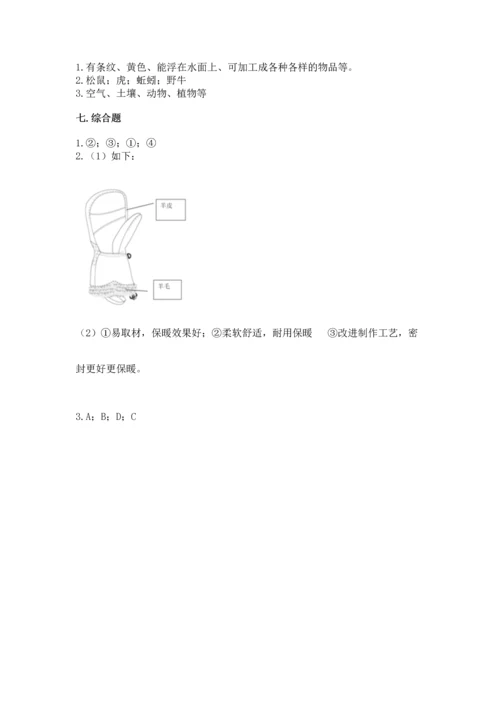 教科版科学二年级上册《期末测试卷》【培优】.docx