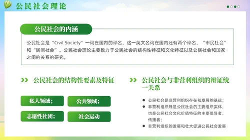 扁平绿色城市社区治理城市文明建设党课课件PPT党建