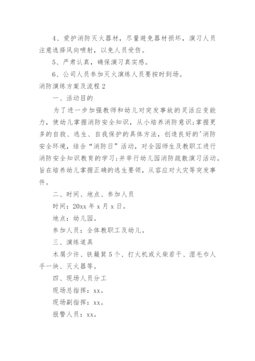 消防演练方案及流程.docx