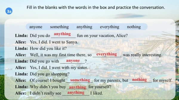 【单元整体教学课件】Unit1 Section A (Grammar Focus-3c）语法课-20