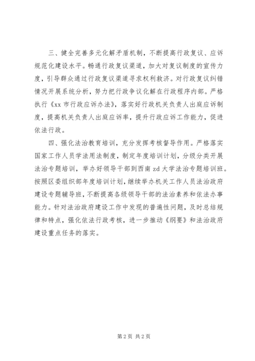 政府法制办XX年工作计划.docx