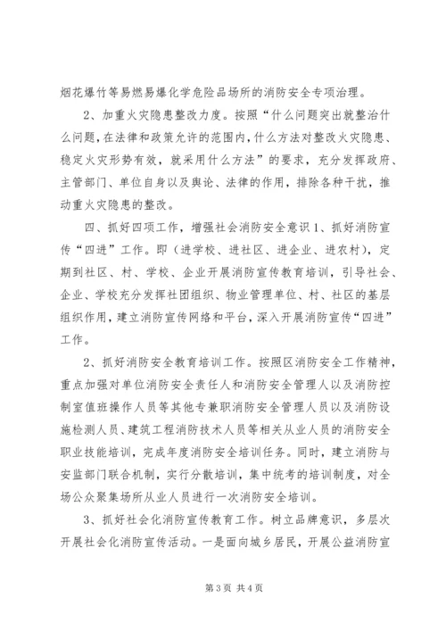 林场年度消防安全工作计划.docx