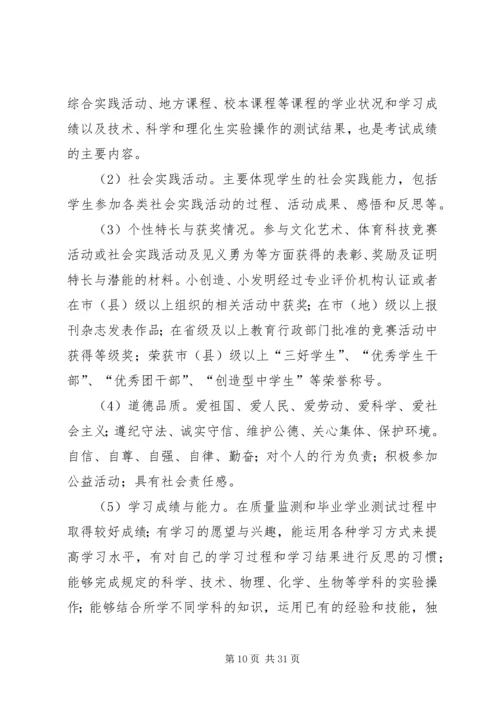 综合素质评价方案 (2).docx