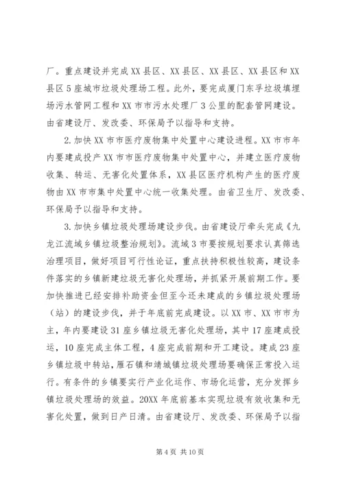 流域水污染与生态破坏综合整治计划.docx