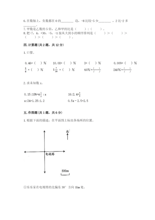 小升初六年级期末试卷及答案下载.docx