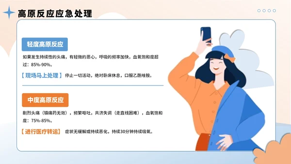蓝黄色插画风8月暑假旅游全攻略PPT模板