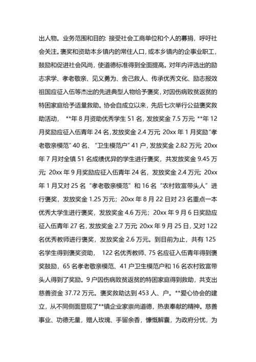 爱心协会工作总结.docx