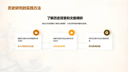 探索历史研究之道