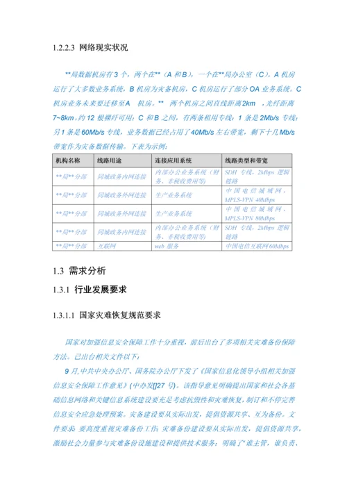 警务云双活数据中心解决专项方案设计方案报告.docx