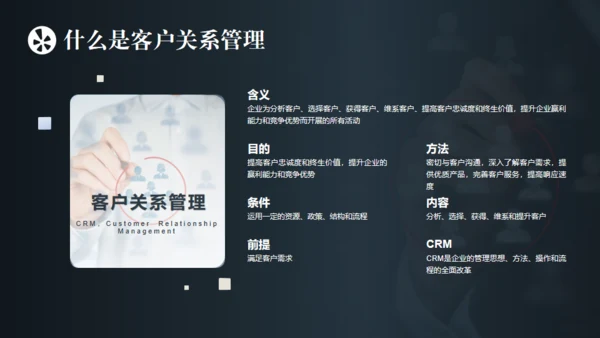 客户关系管理与维护通用PPT模板