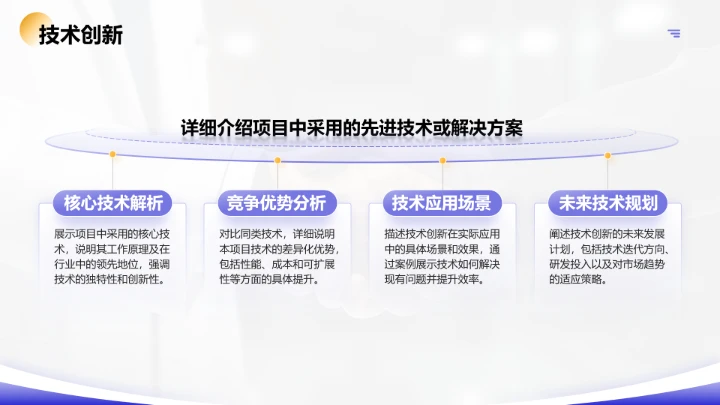 创业比赛创业大赛项目成果展示PPT模版