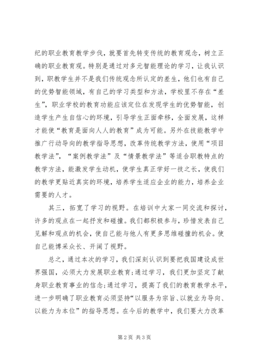 职业教育发展培训心得体会.docx