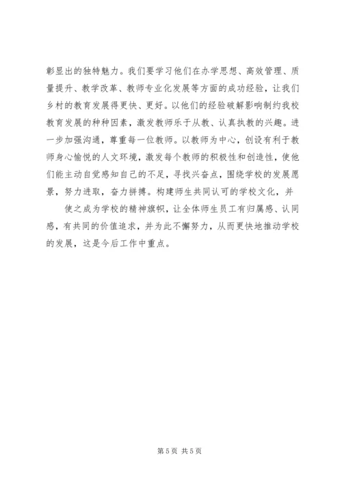 校长高级研修班培训体会 (5).docx