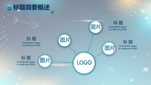 医院医疗生物科技公司工作总结PPT