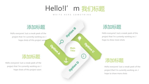 绿色清新简约大方医疗医药代表工作汇报动态PPT