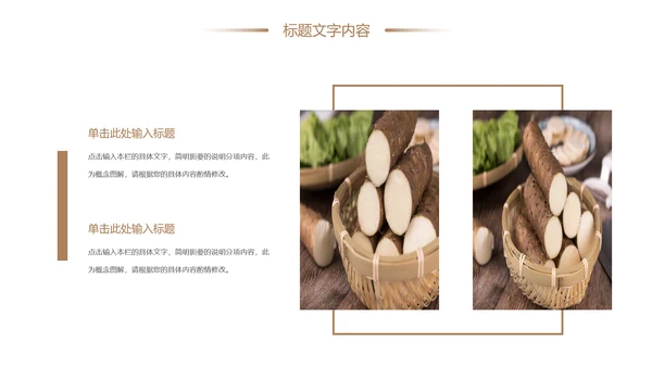 养生山药绿色原生态农业山药种植工作PPT模板