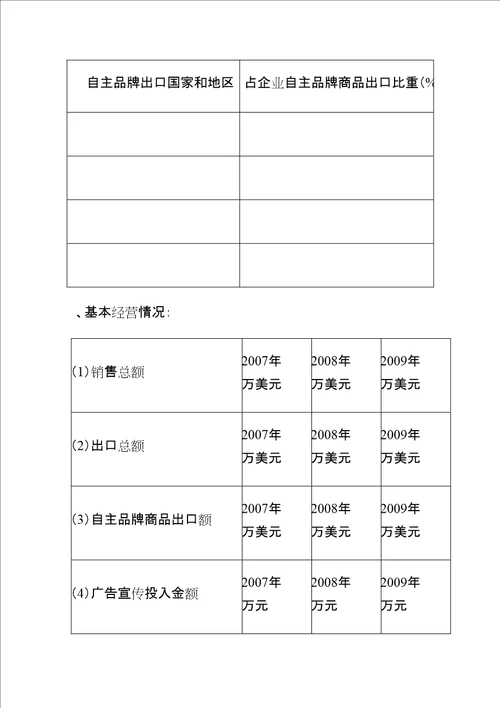 新形势下广东培育国际知名品牌的调查问卷