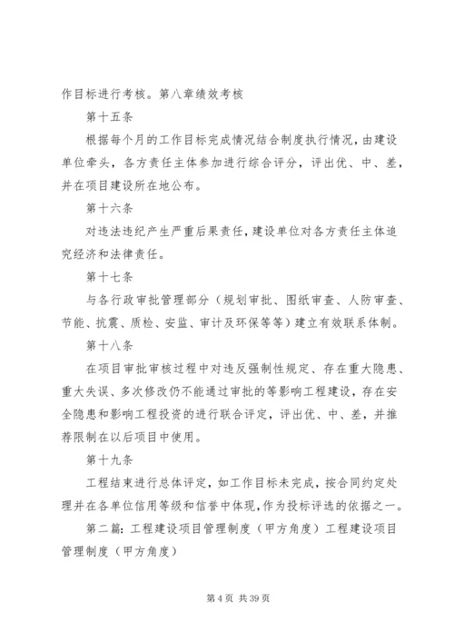 工程建设项目管理制度(甲方角度).docx