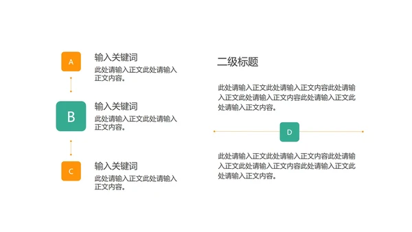 白色简约风工作总结汇报PPT模板