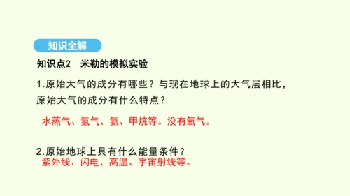 7.3.1地球上生命的起源课件-人教版生物八年级下册(共22张PPT)