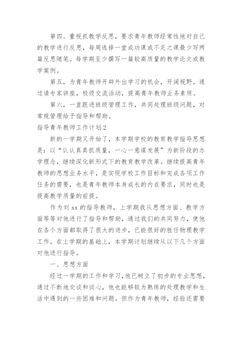 指导青年教师工作计划_7.docx