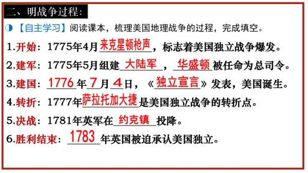 第18课美国的独立  课件