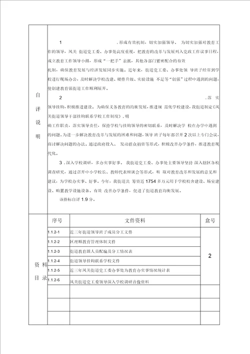 揭阳空港经济区凤美街道申报广东省教育强街道自评说明及资料