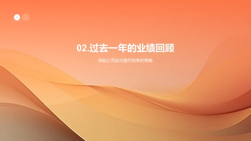 保险公司年度业绩汇报