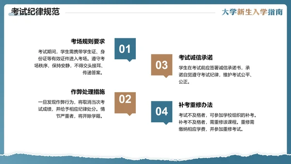 大学新生入学指南入学须知大一新生开学准备PPT