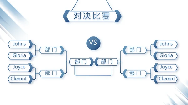 蓝色创意人力资源工作总结汇报PPT动态模板