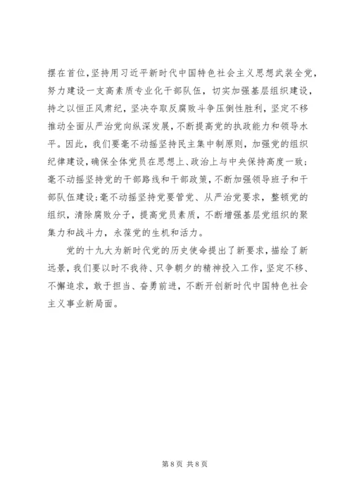 学习宣传贯彻党的十九大精神范文大全.docx