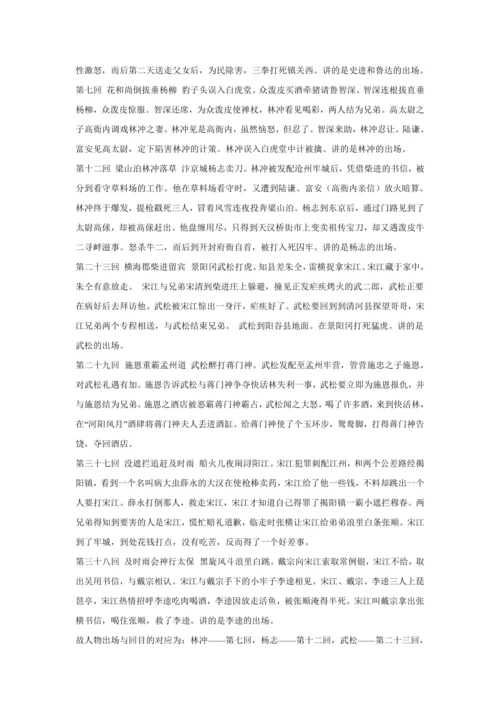 初中语文九年级上册第六单元01讲核心 讲义