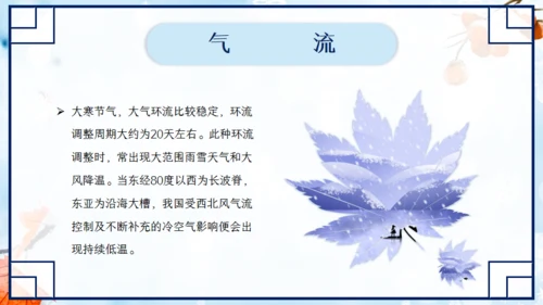 大寒中国风扇形创意通用PPT模板
