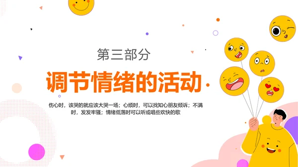 学会调节情绪《读书分享》PPT模板