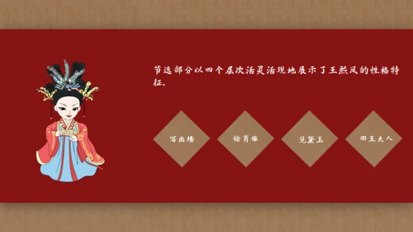 解读《红楼梦》节选林黛玉进贾府通用PPT模板