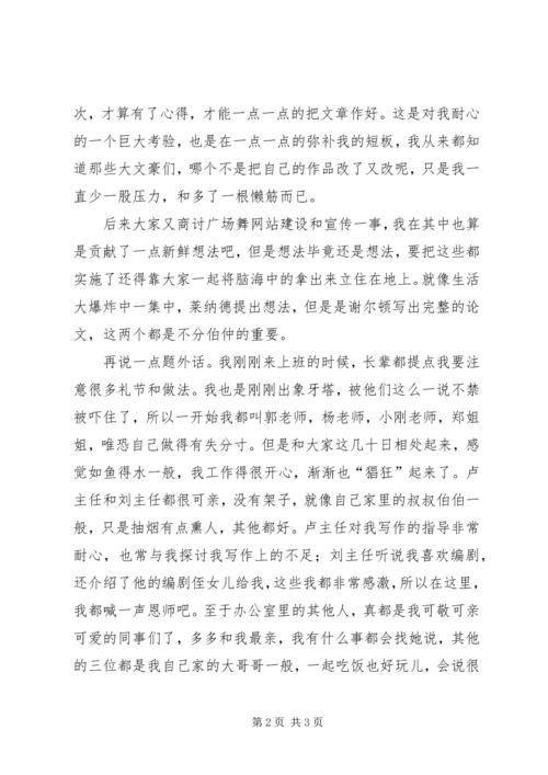 人民论坛网工作总结.docx