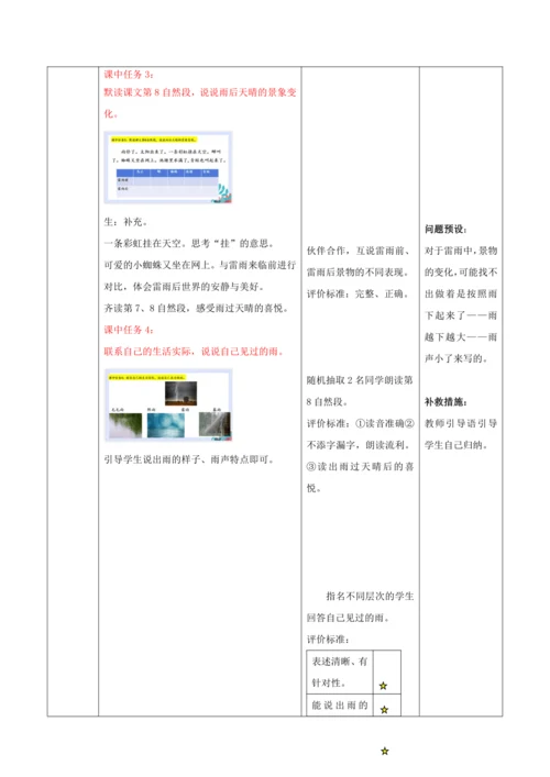 【大单元】16《雷雨》第一课时 教学设计