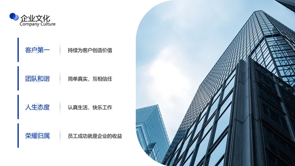 校园招聘蓝色简约商务风PPT