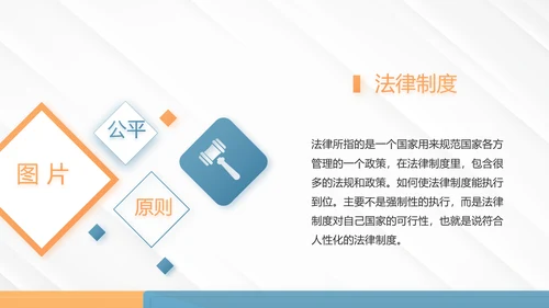 严谨大气法律法学教育宪法宣传依法治国PPT