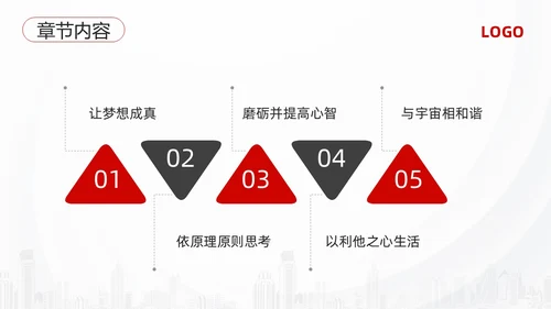 红黑简约3d活法稻盛和夫PPT模板宣传PPT动态PPT读书分享