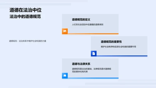 初中道德法治教学PPT模板