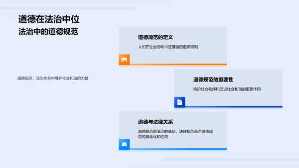 初中道德法治教学PPT模板