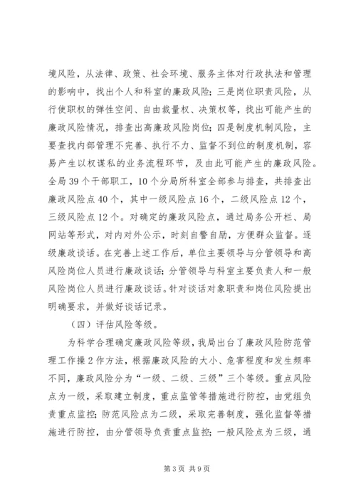 学校廉政风险防范管理工作自查报告 (4).docx