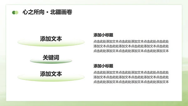 绿色商务风内蒙古草原主题家乡介绍作业汇报PPT模板